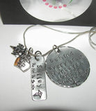 sterling Nurses instructor gift Behind every nurse is a great instructor,  custom personalized  Hand stamped jewelry, RN instructor gift
