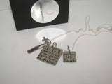 sterling silver Proverbs 31:25, She is clothed with strenght, Hand stamped jewelry,religious necklace, personalized jewelry
