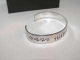 personalized Sterling  This too shall pass custom hand stamped cuff bracelet, personalized mom jewelry